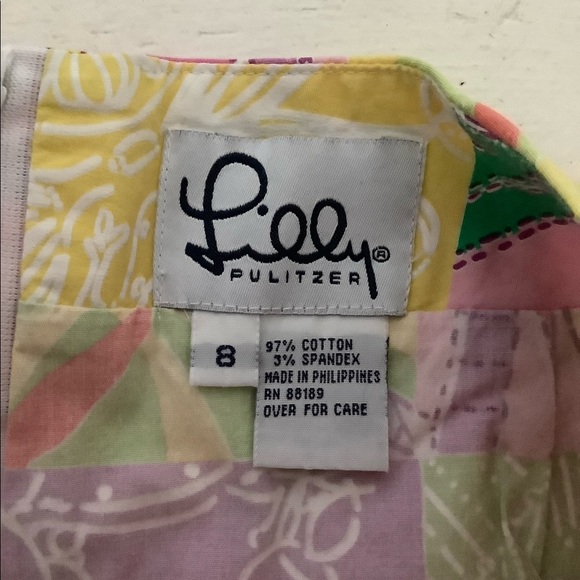 Vintage lilly pulitzer skort 4 6 8 - Picture 3 of 6